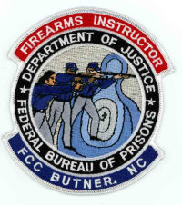 NORTH CAROLINA,FEDERAL BUREAU OF PRISONS FCC BUTNER FIREARMS INSTRUCTOR 1